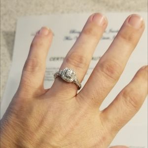 Vera Wang engagement ring